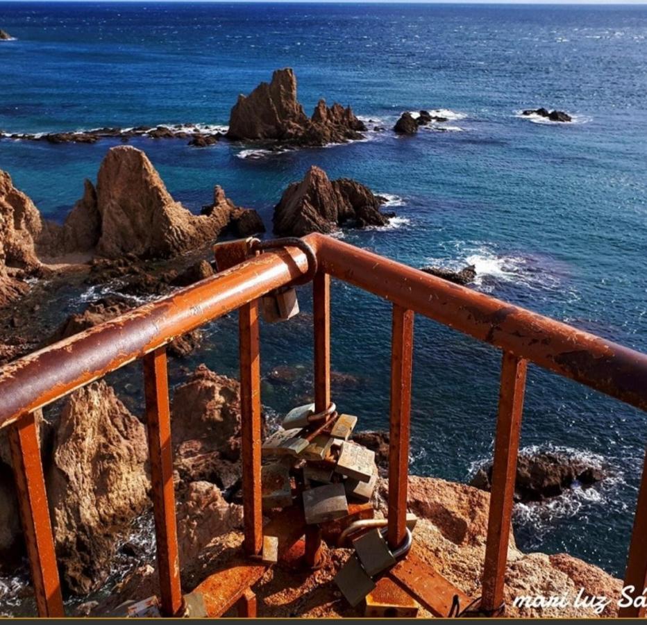 Villa Rocio, 1ª Linea Playa Y Parque Natural - Planta Baja Cabo De Gata Exterior photo